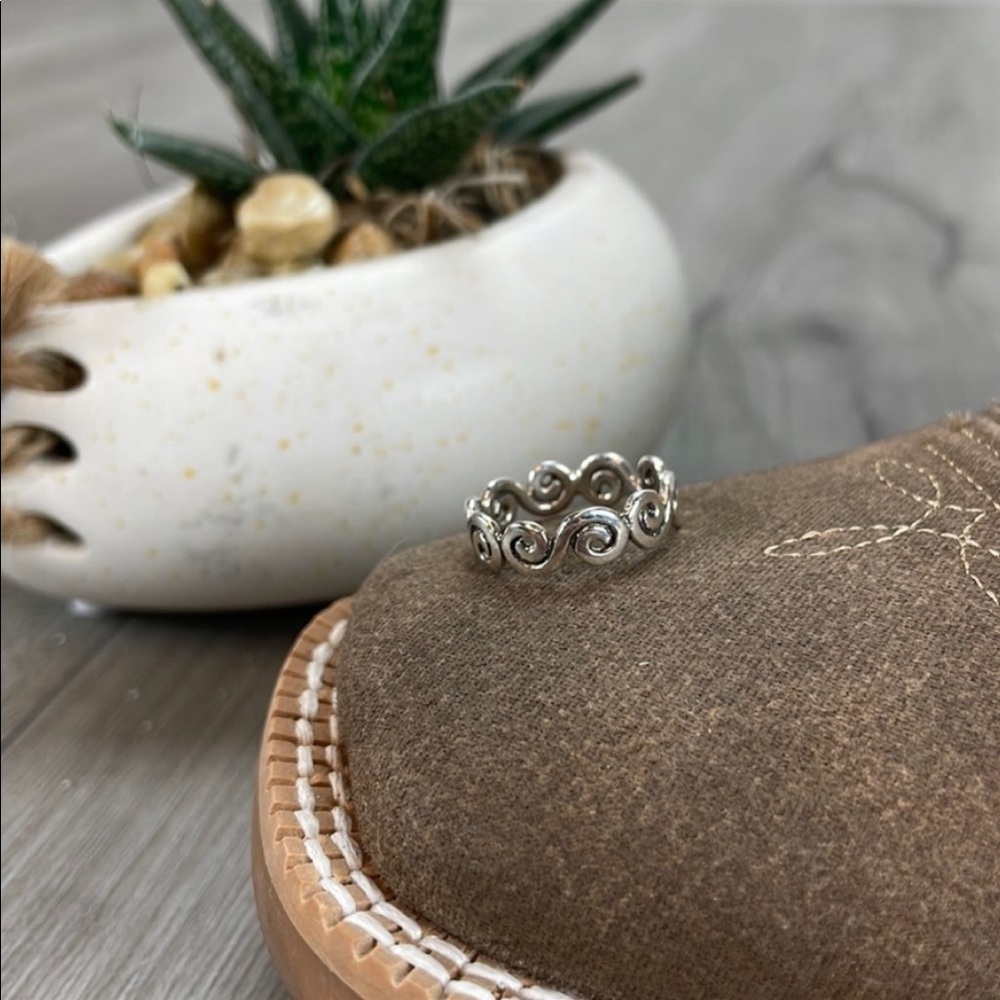 🍁Sterling Silver Spiral Ring🍁